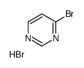 4-bromopyrimidine hydrobromide Structure