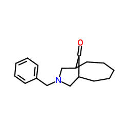 9-Benzyl-9-azabicyclo[5.3.1]undecan-11-one结构式