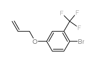 4-(Allyloxy)-1-bromo-2-(trifluoromethyl)benzene结构式