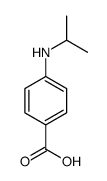 4-(propan-2-ylamino)benzoic acid结构式
