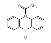 Ethanone,1-(5-oxido-10H-phenothiazin-10-yl)-结构式