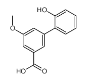 3-(2-hydroxyphenyl)-5-methoxybenzoic acid Structure