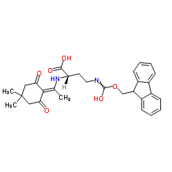 Dde-Dab(Fmoc)-OH structure