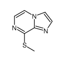 8-(methylthio)imidazo[1,2-a]pyrazine结构式