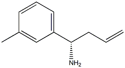 (1S)-1-(3-METHYLPHENYL)BUT-3-EN-1-AMINE结构式