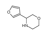 3-(furan-3-yl)morpholine structure