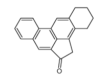 2-Oxo-1,2,9,10,11,12-hexahydrobenz(e)aceanthrylene Structure