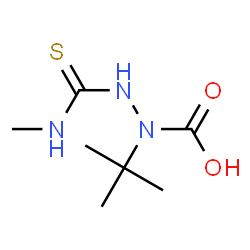 Hydrazinecarboxylic acid, 2-[(methylamino)thioxomethyl]-, 1,1-dimethylethyl结构式