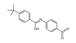 4-(tert-butyl)-N-(4-nitrophenyl)benzamide Structure