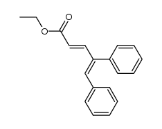 ethyl (2E,4Z)-4,5-diphenylpenta-2,4-dienoate Structure