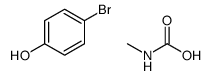 4-bromophenol,methylcarbamic acid结构式