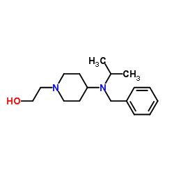2-{4-[Benzyl(isopropyl)amino]-1-piperidinyl}ethanol Structure