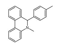 5-methyl-6-(p-tolyl)-5,6-dihydrophenanthridine结构式