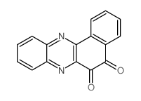 Benzo[a]phenazine-5,6-dione结构式