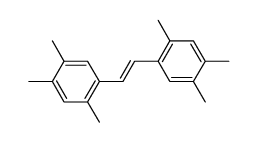(E)-2,2',4,4',5,5'-hexamethylstilbene结构式