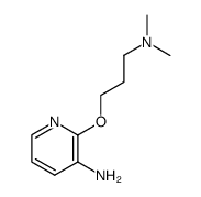 Pyridine, 3-amino-2-[3-(dimethylamino)propoxy]- (8CI) Structure