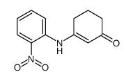 3-(2-nitroanilino)cyclohex-2-en-1-one结构式