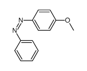 (Z)-4-methoxyazobenzene Structure