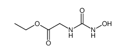 Glycine, N-[(hydroxyamino)carbonyl]-, ethyl ester (9CI) Structure