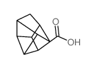 Pentacyclo[4.3.0.02,5.03,8.04,7]nonane-4-carboxylicacid结构式