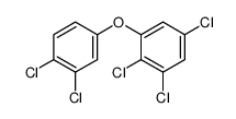 1,2,5-trichloro-3-(3,4-dichlorophenoxy)benzene结构式