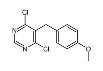 4,6-DICHLORO-5-(4-METHOXYBENZYL)PYRIMIDINE picture