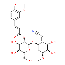 DEMETHYLSIMMONDSIN-2'-FERULATE, 4-(P) Structure