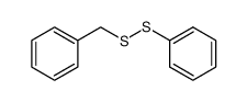Phenyl Phenylmethyl Disulfide结构式