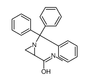 (2S)-N-methyl-1-tritylaziridine-2-carboxamide结构式