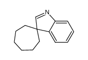 Spiro[cycloheptane-1,3'-[3H]indole]结构式