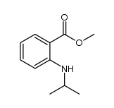 methyl 2-(isopropylamino)benzoate Structure