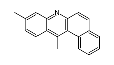 9,12-dimethylbenzo[a]acridine Structure
