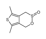 5,7-dimethyl-1,4-dihydrothieno[3,4-d]oxathiine 3-oxide Structure