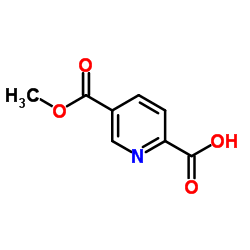 5-(Methoxycarbonyl)-2-pyridinecarboxylic acid Structure