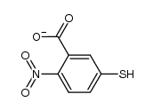 2-nitro-5-mercaptobenzoic acid anion Structure