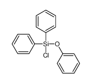 chloro-phenoxy-diphenylsilane结构式