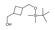 [3-[[tert-butyl(dimethyl)silyl]oxymethyl]cyclobutyl]methanol结构式