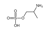 2-aminopropyl hydrogen sulfate Structure