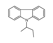 9-butan-2-ylcarbazole结构式