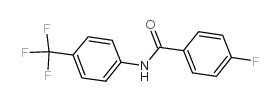 N-[4-(TRIFLUOROMETHYL)PHENYL]-4-FLUOROBENZAMIDE结构式