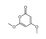 4,6-dimethoxypyran-2-one结构式