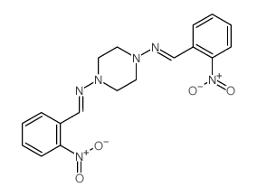 1-(2-nitrophenyl)-N-[4-[(2-nitrophenyl)methylideneamino]piperazin-1-yl]methanimine picture