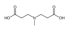 Bis-<2-carboxy-ethyl>-methylamin structure