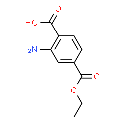 1,4-Benzenedicarboxylicacid,2-amino-,4-ethylester(9CI) structure