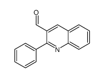 2-phenylquinoline-3-carbaldehyde Structure