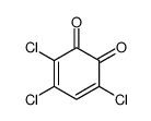 2,3,5-trichlorocyclohexa-2,4-diene-1,6-dione结构式