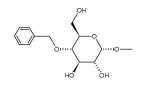 methyl 4-O-benzyl-α-D-glucopyranoside Structure