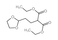 Propanedioicacid, 2-[2-(1,3-dioxolan-2-yl)ethyl]-, 1,3-diethyl ester picture