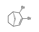 2-exo-3-dibromobicyclo<3.2.1>oct-3-ene结构式