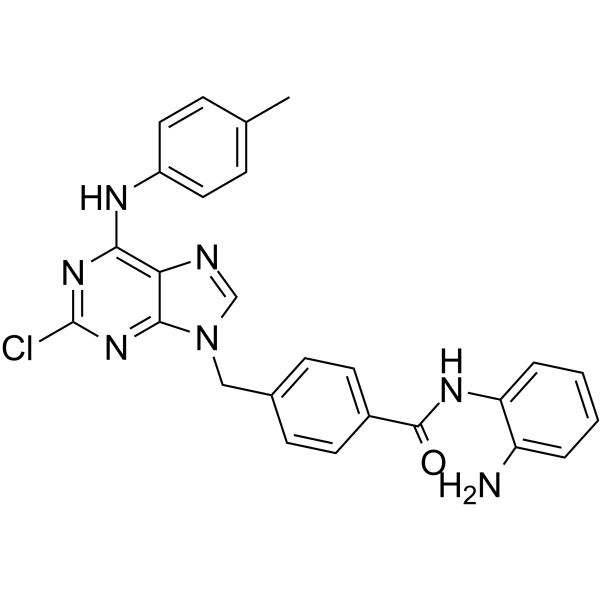 HDAC1/2 and CDK2-IN-1 Structure